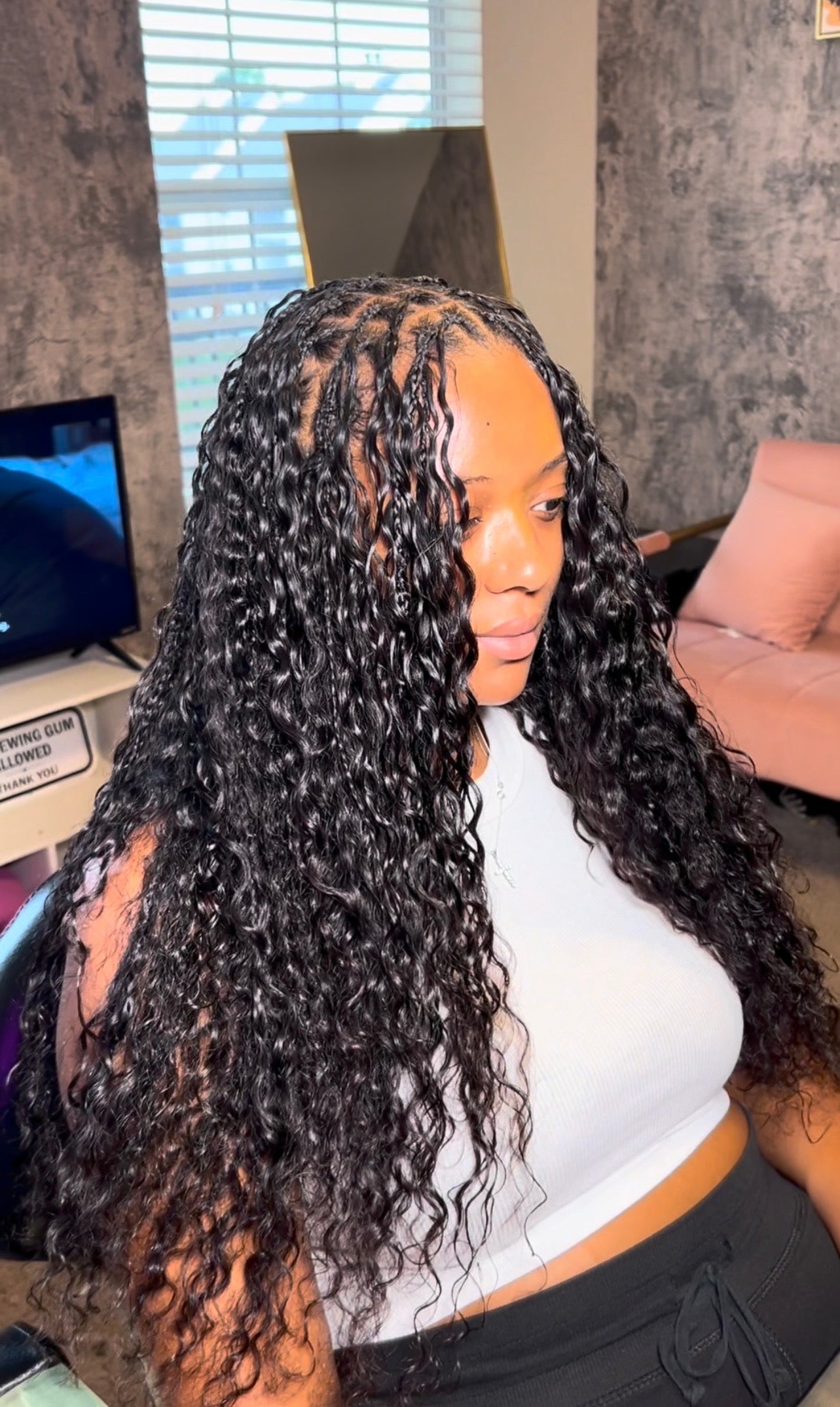 Miracle Knots (no braiding hair added)