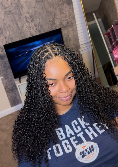 Miracle Knots (no braiding hair added)