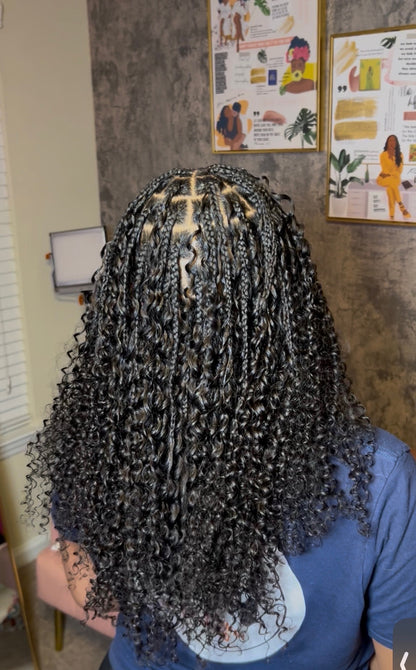 Miracle Knots (no braiding hair added)